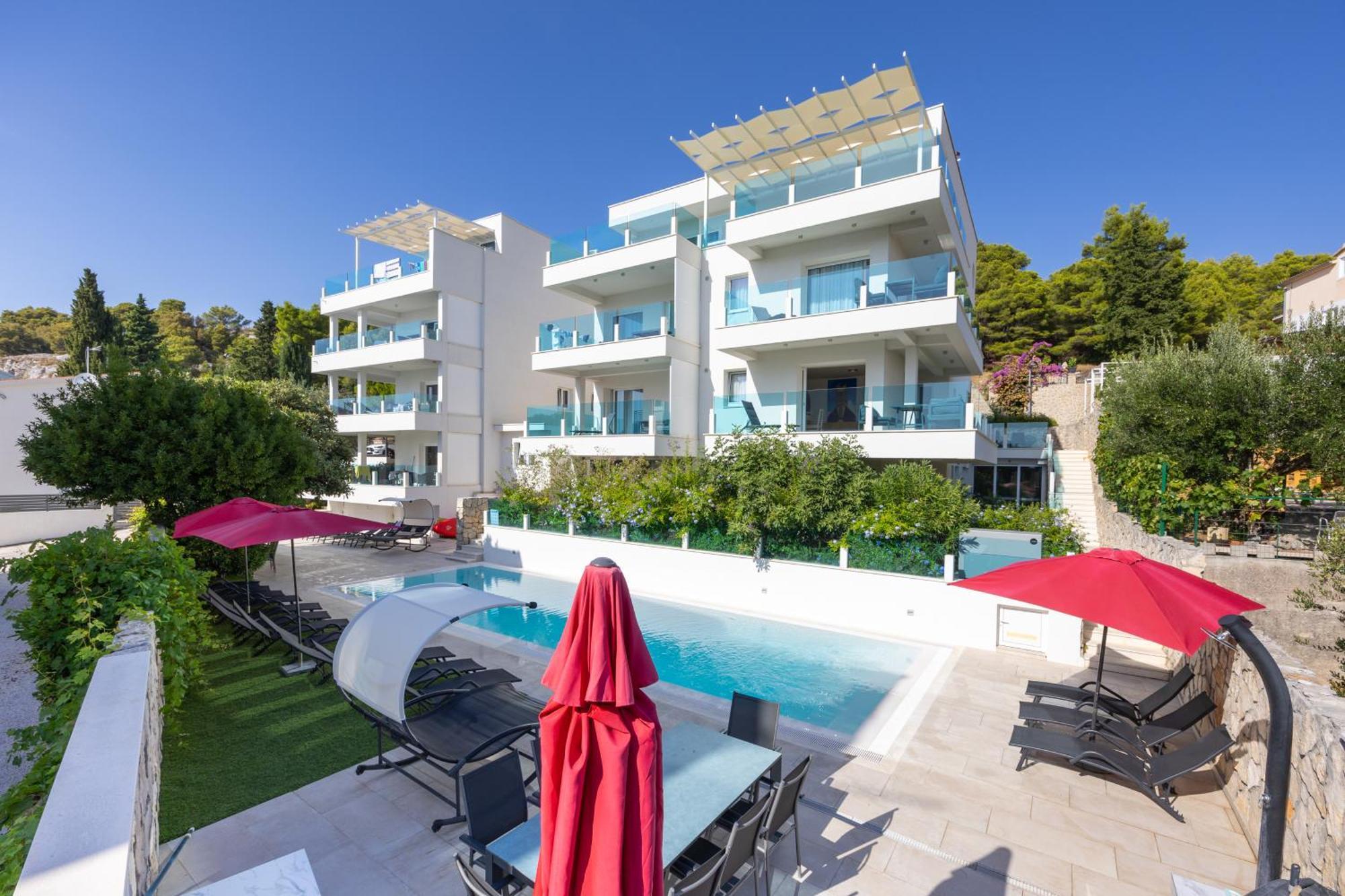 Villa Aqua Zaboric Buitenkant foto